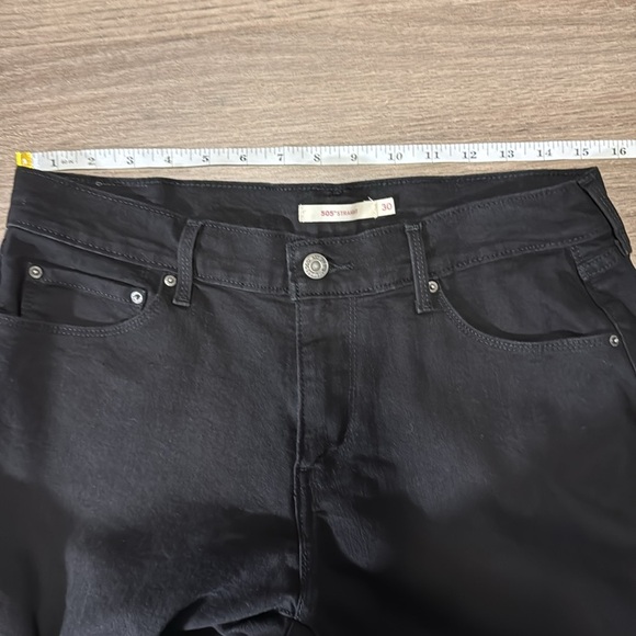 Levi’s 505 men’s straight size 30 x 30 black - Picture 7 of 7